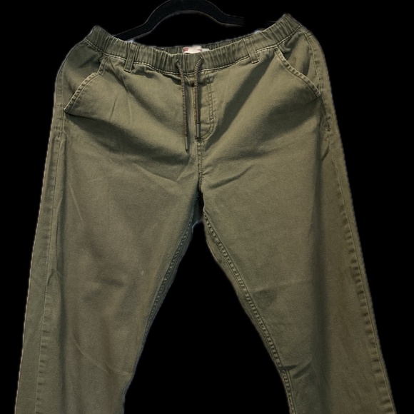 Olive Joggers - Picture 1 of 3